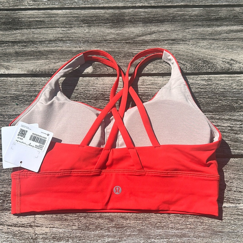 Lululemon Energy Longline Bra Medium Support, B–D Cups
Hot Heat size 8 NWT - Picture 1 of 8